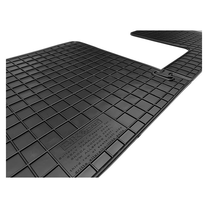 Gummimåtter 3. række til Tarraco 2018-/Kodiaq 2016-/Tiguan Allspace 2017- - cikcar