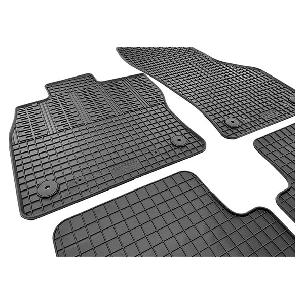 Gummimåtter VW Arteon 2017- Garanteret pasform, forhøjet kant, SBR - cikcar