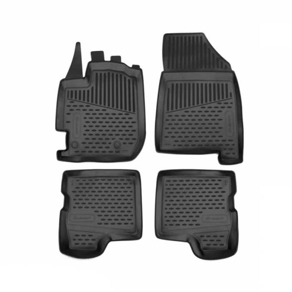 Gummimåtter til Dacia Duster 2 (2017) modeltilpassede præcise måtter - RubberLine