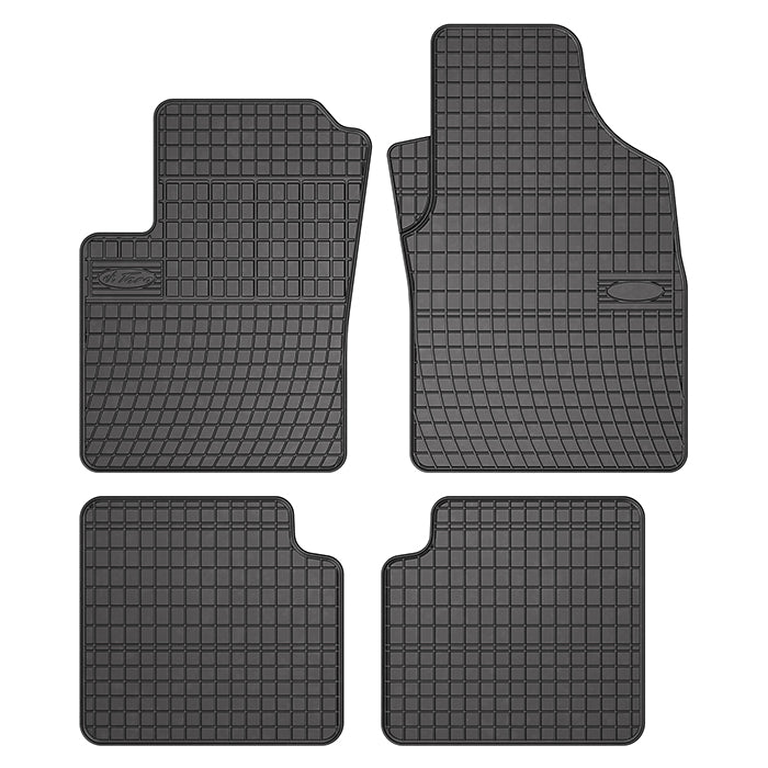 Gummimåtter Fiat 500 (07-), Panda II (03-12), Ford Ka II (08-16) - frogum