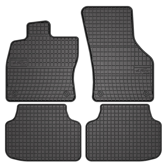 Gummimåtter til Skoda Octavia III & IV (2012-2020, 2019-) - skræddersyede, 100% pasform, Frogum