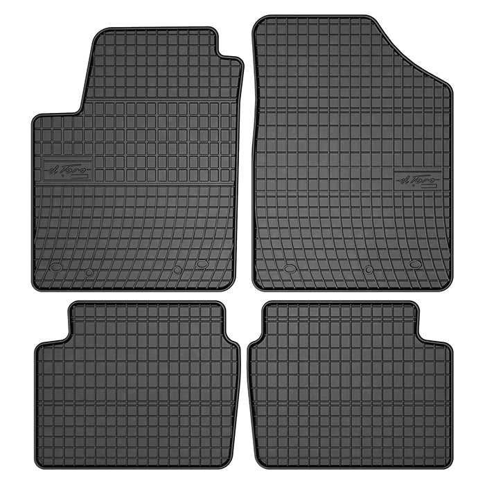 Gummimåtter Hyundai i10 I HB 2007-2013 skræddersyet pasform, fastgørelse - frogum