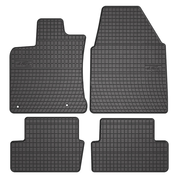 Gummimåtter til Nissan Qashqai I (2006-2013) - skræddersyet pasform, vandtæt, slidstærk - frogum
