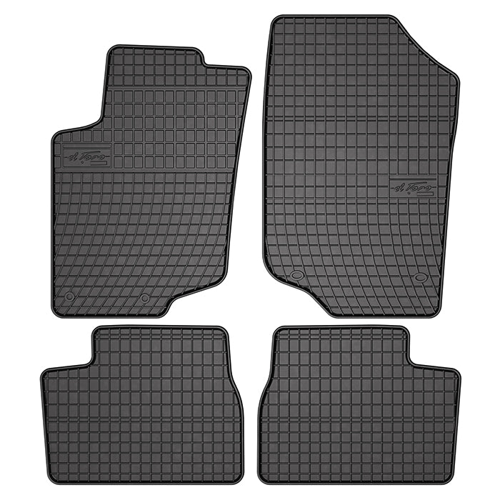 Gummimåtter til Peugeot 207 2006-2012, skræddersyede, vinterbeskyttelse - frogum