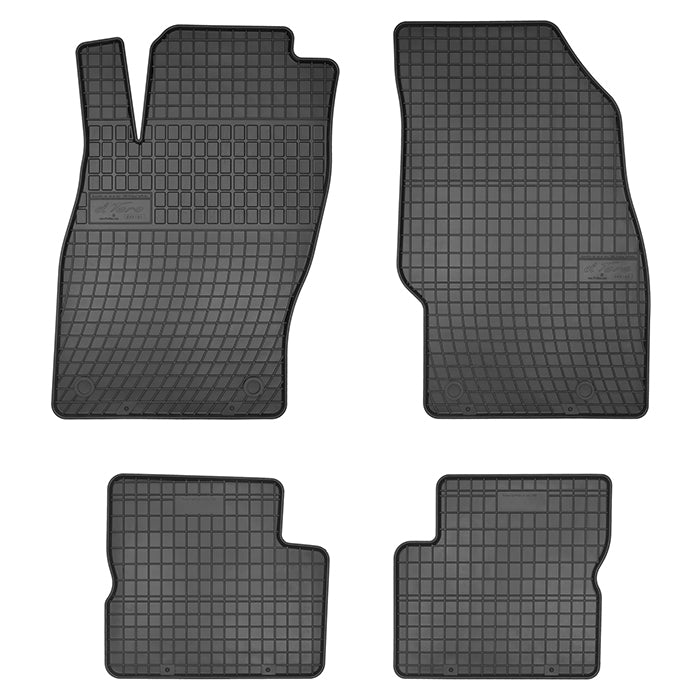 Gummimåtter Opel Corsa D (06-14) & Adam HB (12-19) skræddersyet pasform - frogum