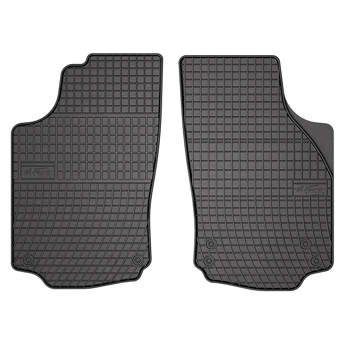 Gummimåtter Opel Corsa C 2000-2006 1. række - skræddersyet pasform, vandtæt, Frogum