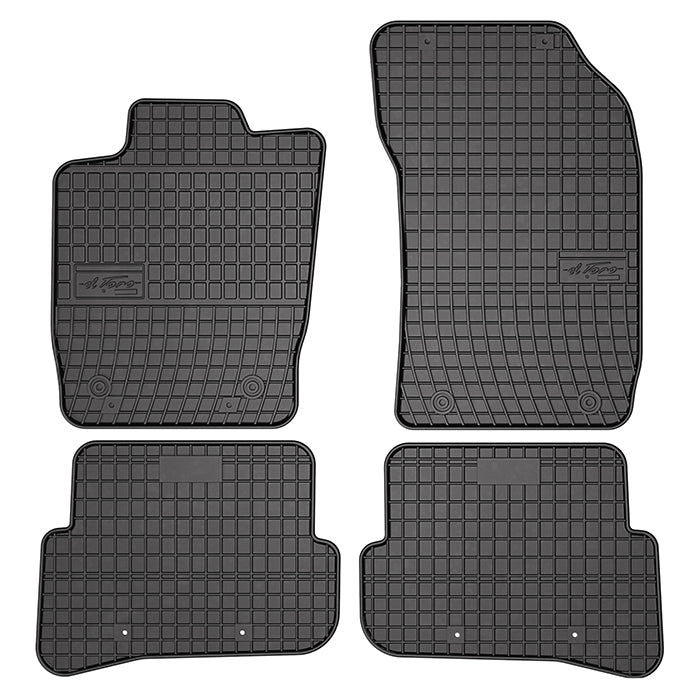 Gummimåtter Audi A1 8X Hatchback 2010-2018, skræddersyet pasform - frogum