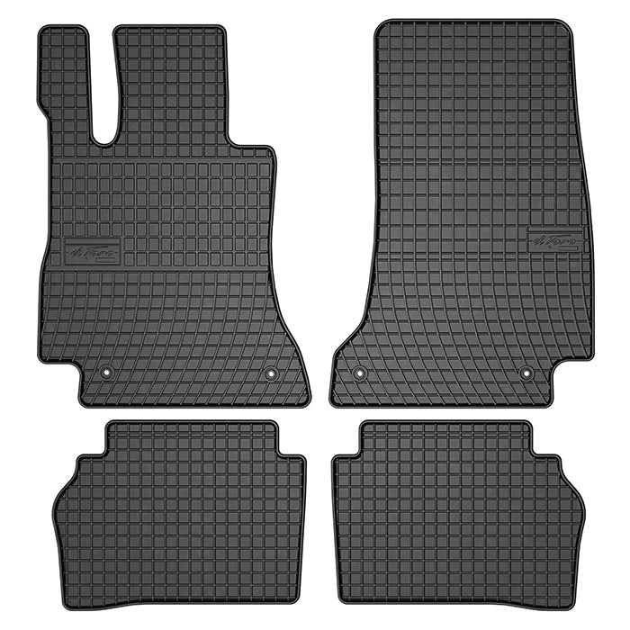 Gummimåtter til Mercedes-Benz E-Class W213 2016-2023 skræddersyet pasform - frogum