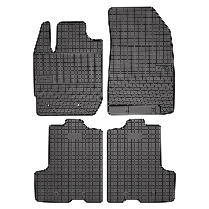 Gummimåtter Dacia Duster II 2017-2021 skræddersyet pasform med fæste - Frogum