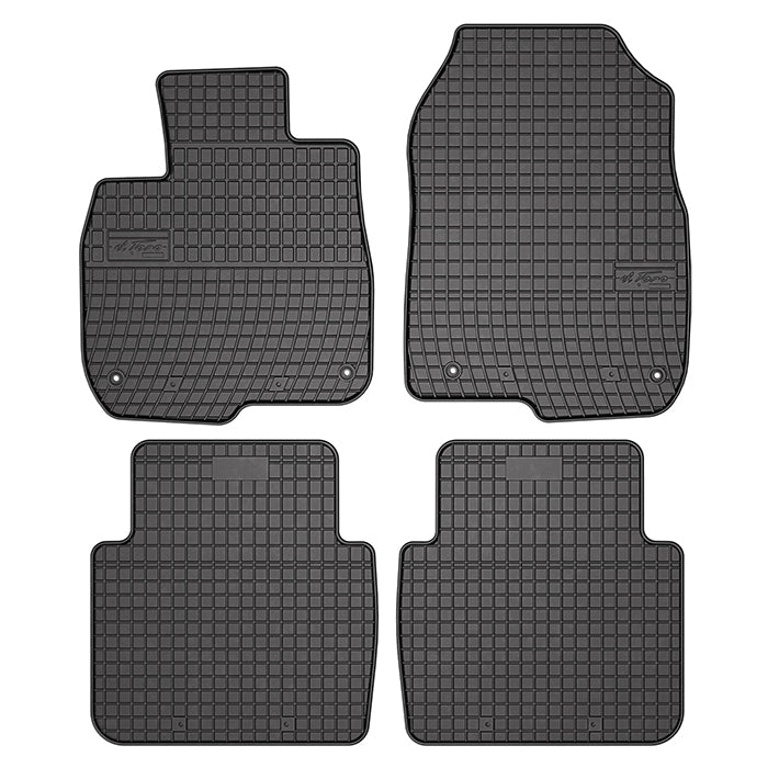 Gummimåtter til Honda CR-V V (2016-2023) skræddersyet pasform med låse - frogum