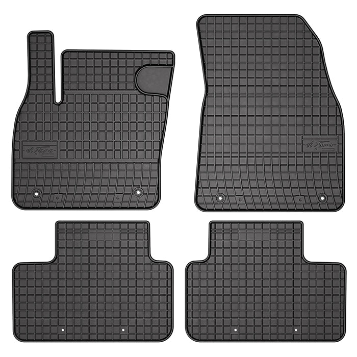 Gummimåtter Volvo XC40 SUV 2017- skræddersyet pasform, kant og låse - frogum