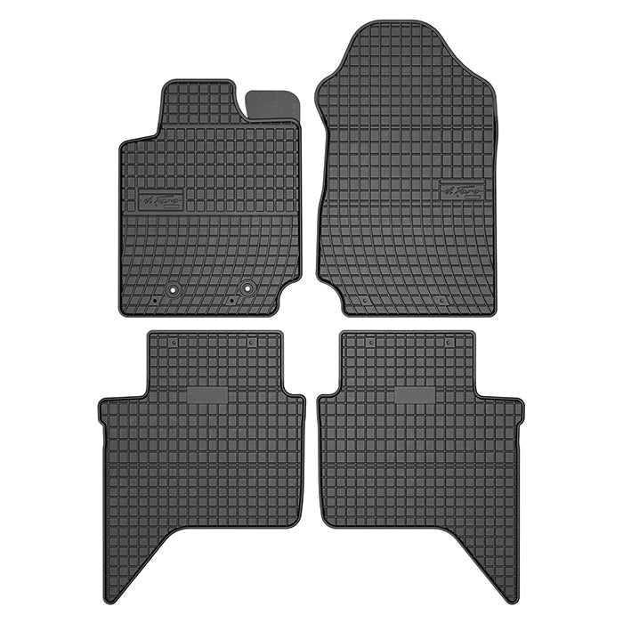 Gummimåtter Ford Ranger V Pickup 2015-2022, skræddersyede, fastgørelse - frogum