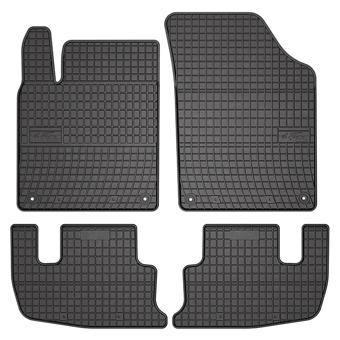 Gummimåtter til Peugeot RCZ Coupé 2010-2015, skræddersyet pasform - frogum