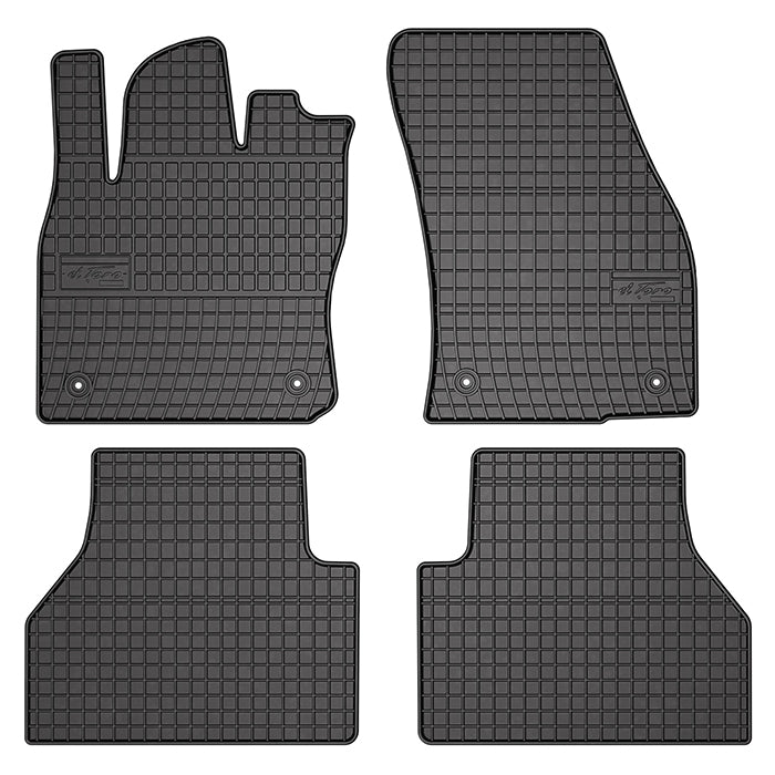 Gummimåtter til Volkswagen Caddy V CombiVan (2020-) - skræddersyede, skridsikre, Frogum