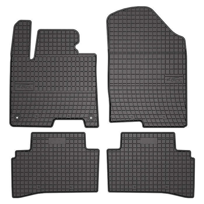 Gummimåtter Kia Sportage V EL/PHEV 2021- skræddersyet pasform, slidstærk - frogum