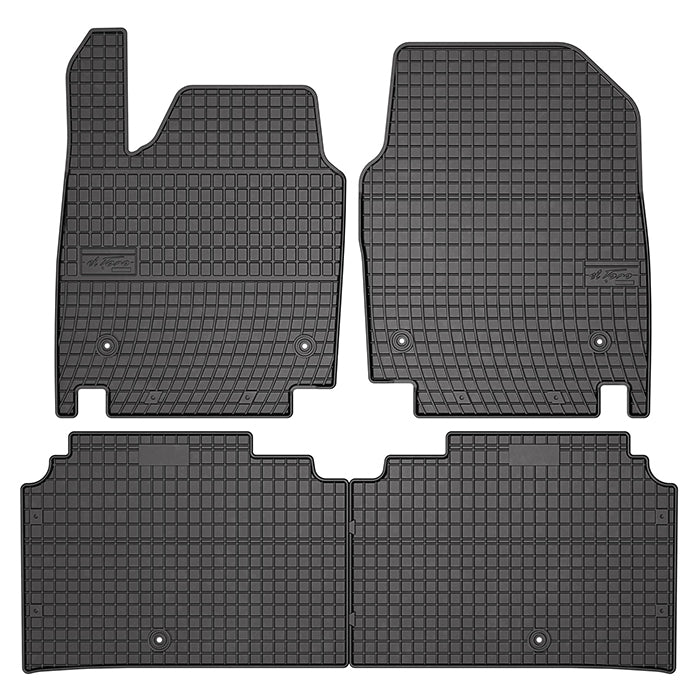 Gummimåtter til Kia EV6 (2021-) skræddersyede, vinterbeskyttelse - frogum