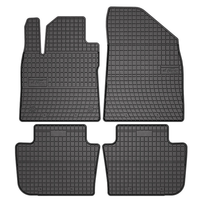 Gummimåtter MG4 Hatchback 2022- - skræddersyede gummimåtter, fastgørelse - frogum