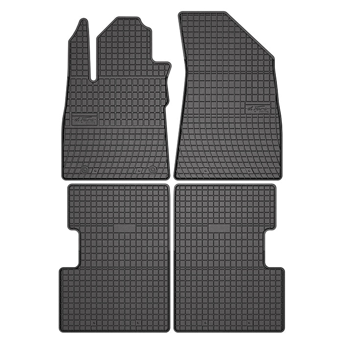 Gummimåtter MG ZS 2017-2024 skræddersyede pasform med fastgørelse - frogum