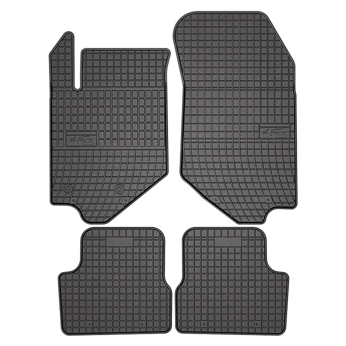 Gummimåtter til Jeep Avenger (ikke EV) 2023- - skræddersyet pasform, fastgørelse, frostbestandig - frogum