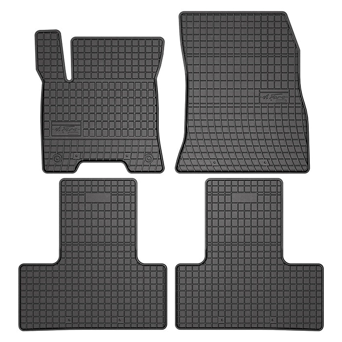 Gummimåtter til Mercedes EQB (X243) 2021- - skræddersyet pasform, vinterbeskyttelse - frogum