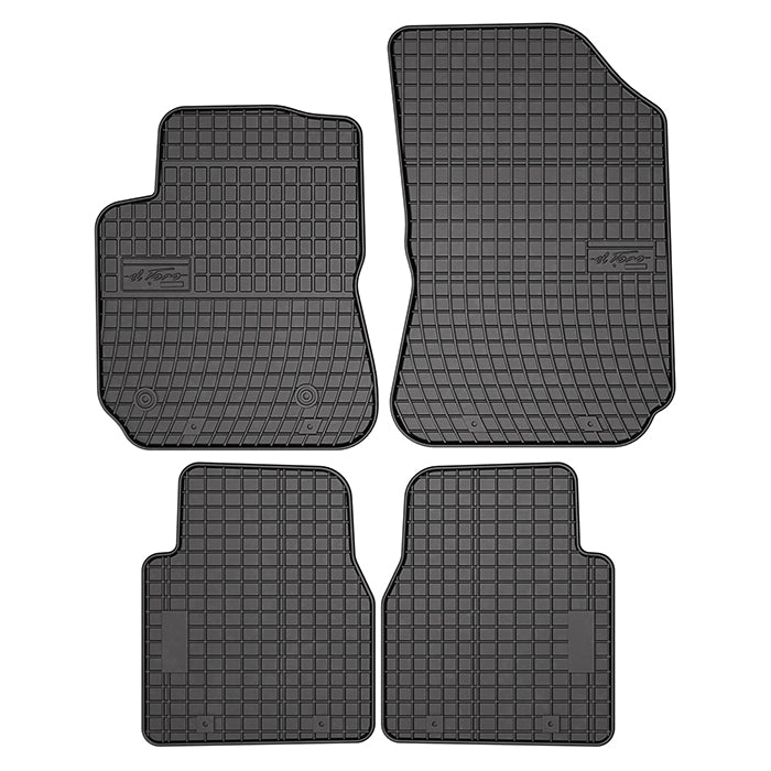 Gummimåtter Citroën C4 Cactus 2014-2020 skræddersyet med kant og fastgørelse - frogum