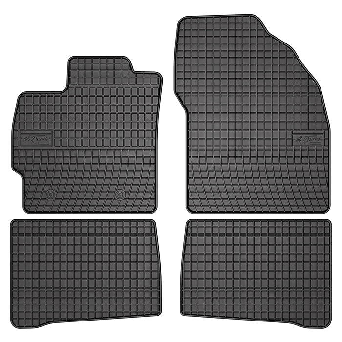 Gummimåtter til Toyota Prius III Liftback 2009-2015 - skræddersyet pasform og fastgørelse, Frogum