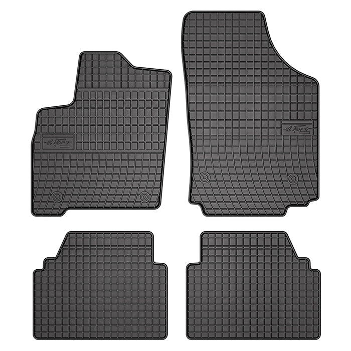 Gummimåtter Opel Meriva A 2003-2010 skræddersyede, antislip & forstærkede - frogum