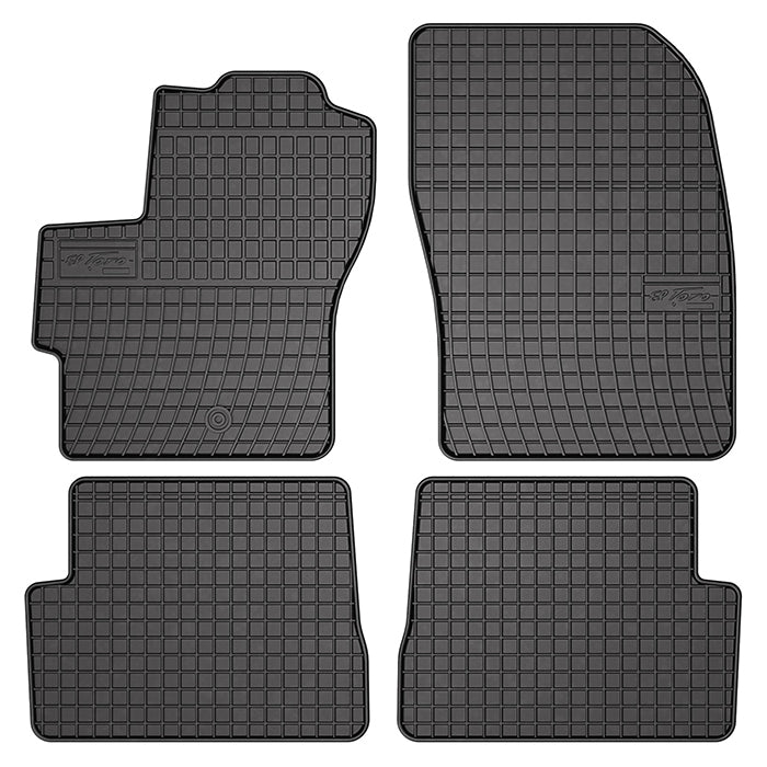 Gummimåtter Mazda 3 I 2003-2010 skræddersyede pasform med låse - frogum