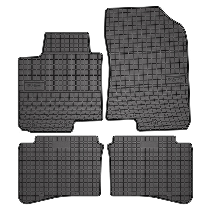 Gummimåtter Hyundai i20 II & III HB 2014-2020 skræddersyet pasform - frogum