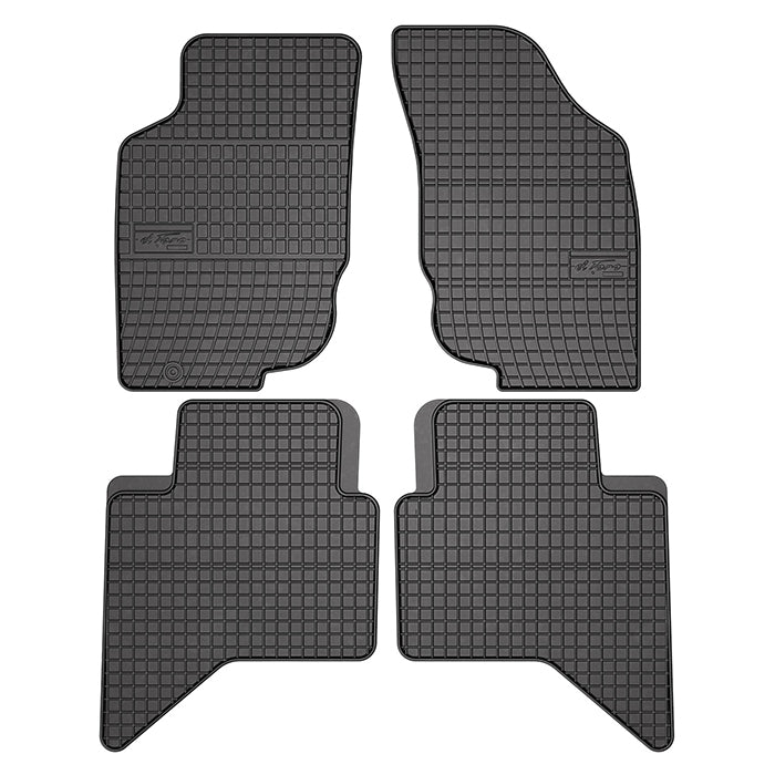 Gummimåtter Toyota Hilux VII Pickup 2005-2015 skræddersyet pasform - frogum