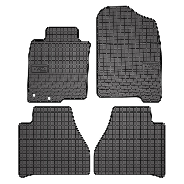 Gummimåtter Nissan Navara IV pickup 2014-2022 skræddersyet pasform - frogum