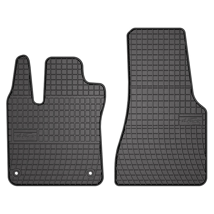 Gummimåtter Smart Fortwo III Hatchback 2014-2020 skræddersyet pasform - frogum