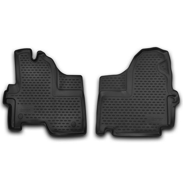 Gummimåtter til Iveco Daily 2012+ 3D pasform, skræddersyet, høj kvalitet - rubberline