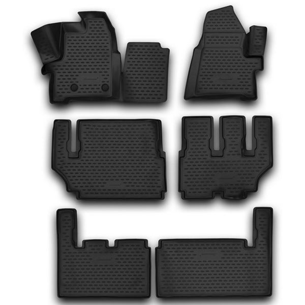 Gummimåtter til Ford Tourneo 9-personers 2013-> skræddersyet pasform - rubberline