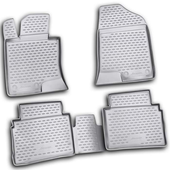 Gummimåtter Hyundai Sonata 2010- (3D pasform, beskytter fodhviler) - rubberline