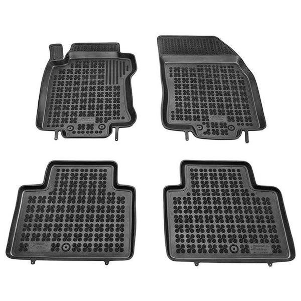 Gummimåtter Nissan X‑Trail III 2013‑ - skræddersyede 3D gummimåtter, fuld pasform - rubberline