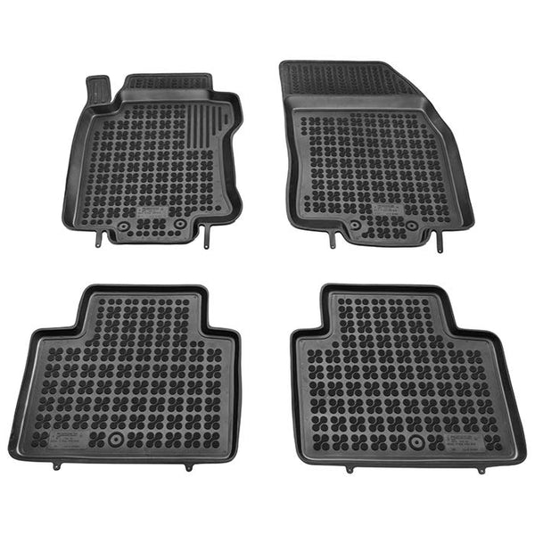 Gummimåtter Nissan X-Trail (fra 03/2015) skræddersyet pasform - rubberline