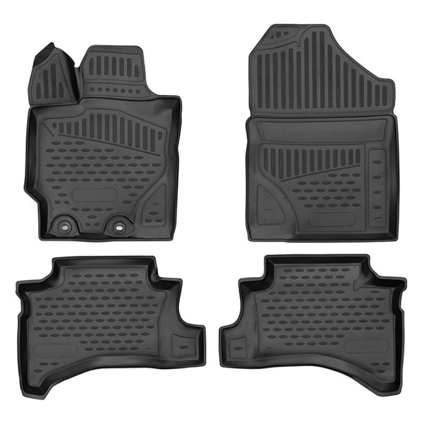 Gummimåtter til Toyota Yaris XP210 hb (2020-) - 3D pasform, vinterbeskyttelse - Novline