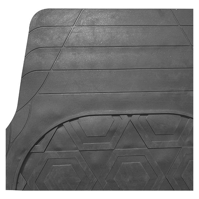 Gummimåttesæt universalt 4 stk sort - Frogum