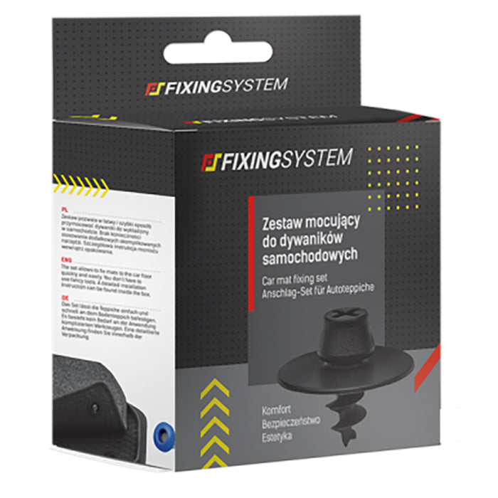 Måttelås og bundskruer sæt til bilgulve - universal komplet sæt, Netlager