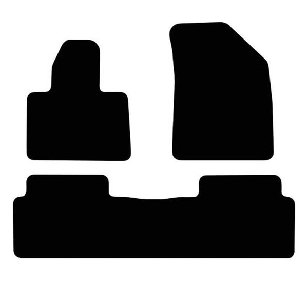 Velour bilmåtter Fiat Doblo 2010-2015 hel bagmåtte - Avant Lux