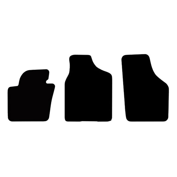 Velour gulvmåtter VW Crafter (fra 10/2017) skræddersyet, sort - Avant Lux