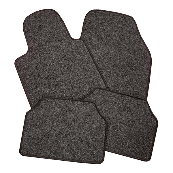 Måttesæt koksgrå nålefilt universalt 4 stk - Avant Uniline