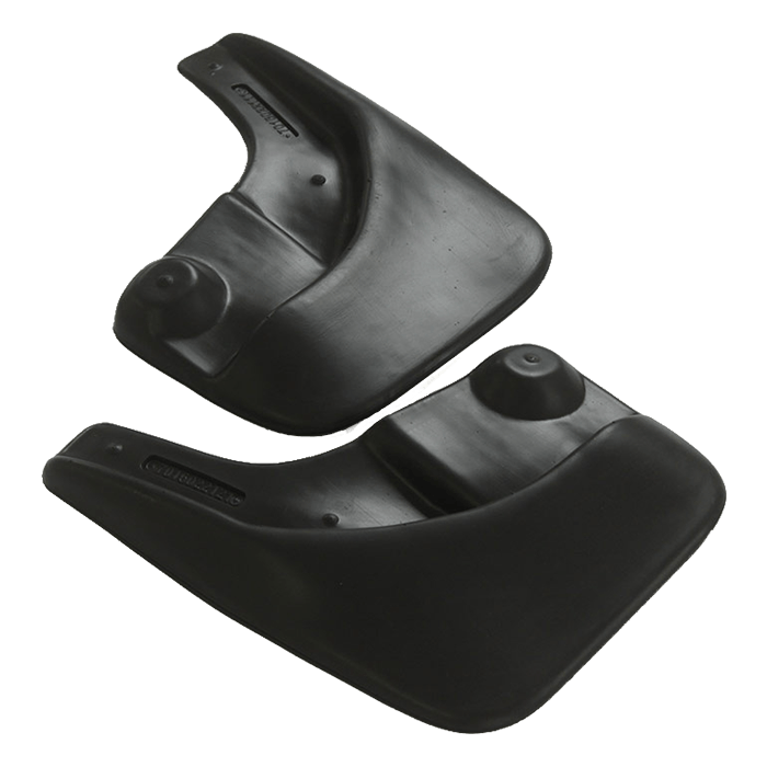 Stænklapper til Skoda Octavia II 2005-2013 - Modeltilpassede, sorte i TPE - Brand