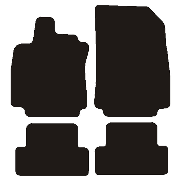 Måtter Renault Clio II 2002-2009