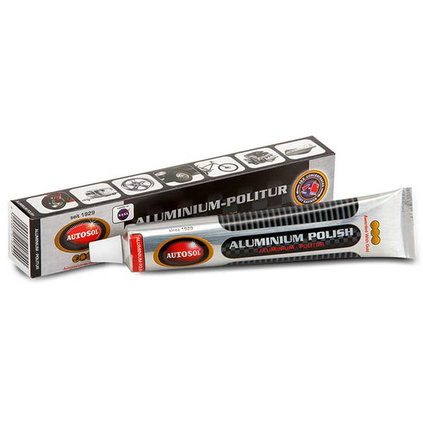Aluminiumspolish 75 ml - effektiv polering af alu-overflader, tube - Autosol