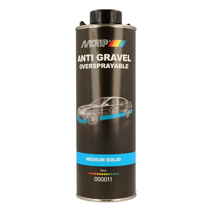 Stenslagsbeskyttelse sort 1000 ml, medium fast - Motip