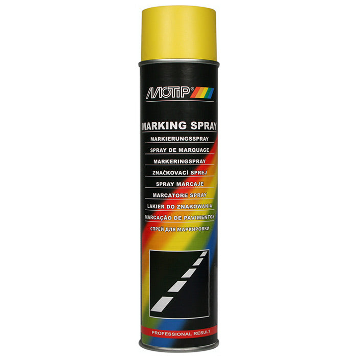Gul markeringsspray 600 ml - Motip