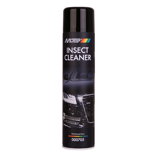 Insektfjerner spray 600 ml - effektiv fjerner af insektrester til bil, 360° dysse - Motip Carcare