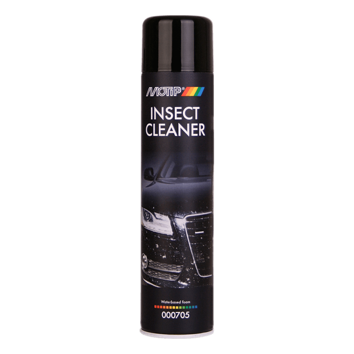 Insektfjerner spray 600 ml - effektiv fjerner af insektrester til bil, 360° dysse - Motip Carcare